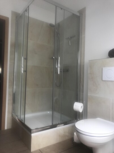 Small apartment right on the Dutch border
