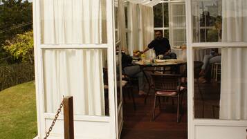 Opções para refeição ao ar livre