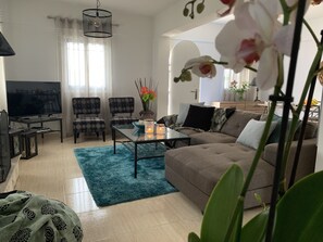 تلفزيون ذكي، مدفأة، كُتُب