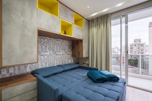 1 室のベッドルーム、アイロン / アイロン台、WiFi