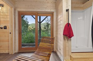 Sauna - Smokies Overlook Lodge Game Room Spa Sauna new Fiber (Waynesville)