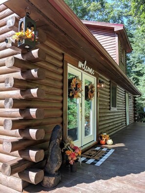 Property grounds - Smokies Overlook Lodge Game Room Spa Sauna new Fiber (Waynesville)