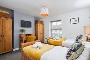 2 soveværelser, skrivebord, strygejern/strygebræt, Wi-Fi