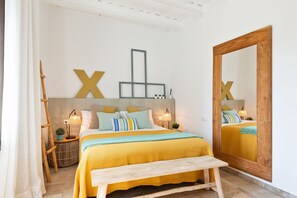 2 slaapkamers, een strijkplank/strijkijzer, gratis wifi, beddengoed