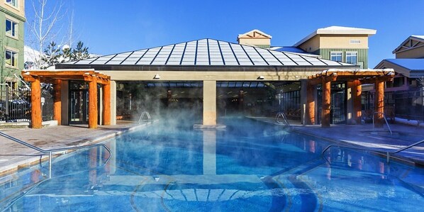 Indoor pool, outdoor pool