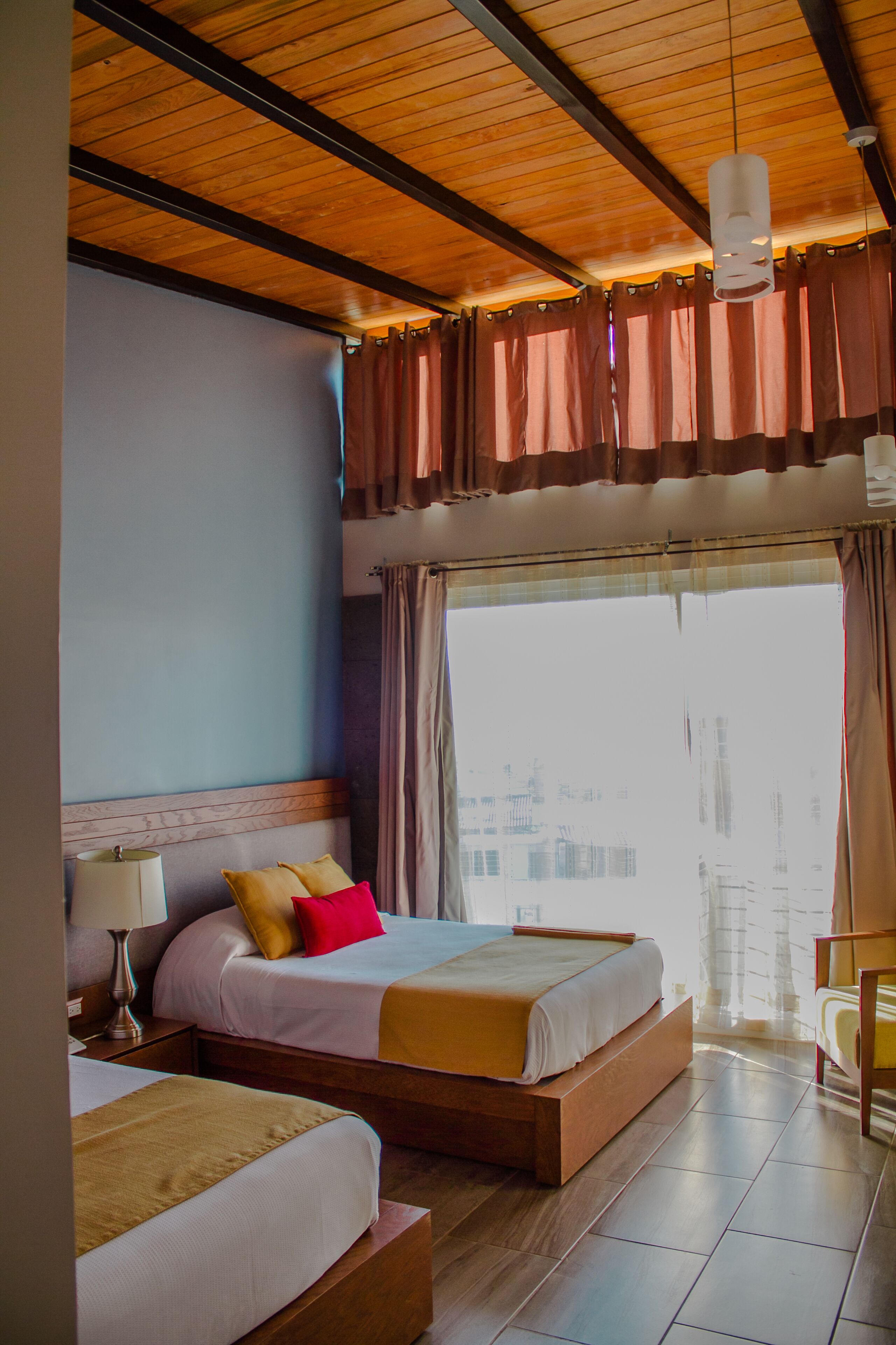 family double room, 2 double beds | egyptian cotton sheets, premium bedding, down duvets