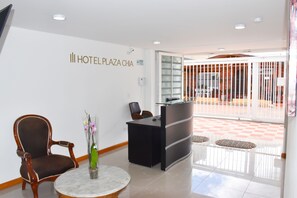 Sala de estar en el lobby