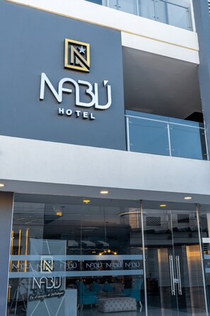 Façade de l’hébergement