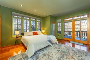 2 slaapkamers, een strijkplank/strijkijzer, gratis wifi, beddengoed