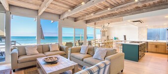 10% de réduction SEP-OCT Sous une nouvelle direction - Beachfront Large Home w / Endless Views