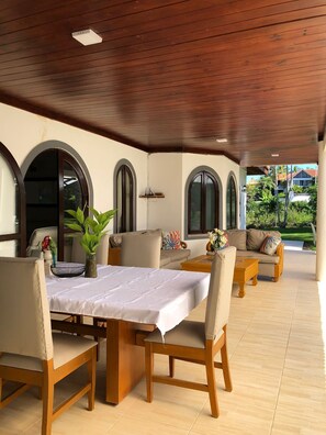 Restaurante al aire libre