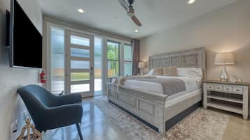 3 soverom, strykejern/-brett, reiseseng for barn og wi-fi (inkludert)