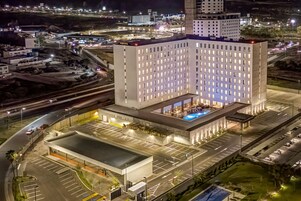 Front of property - evening/night