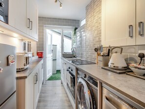 Dishwasher, high chair, freezer