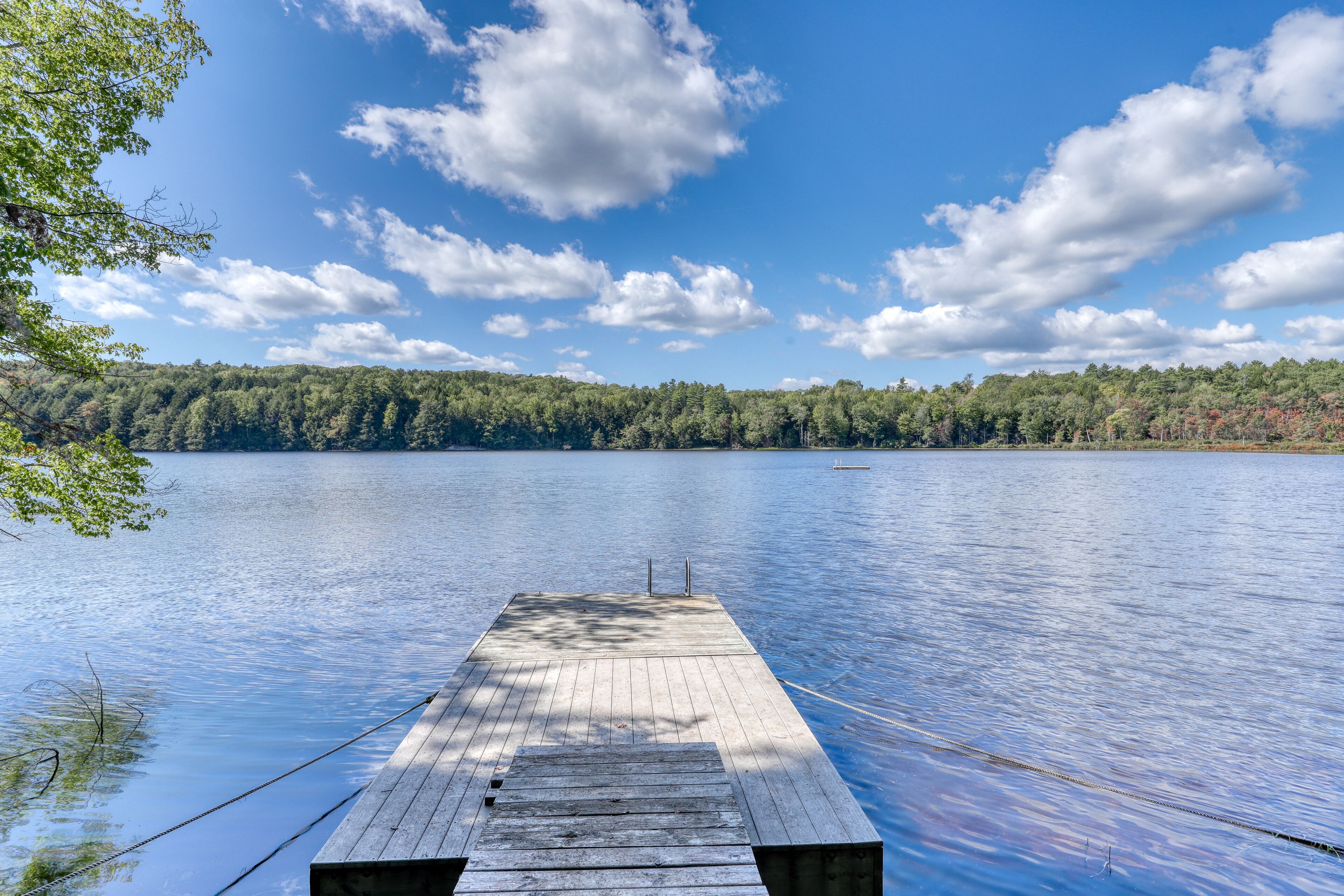 Lakefront Home w/ Beautiful Water Views Dock and Canoes Available - Dogs OK