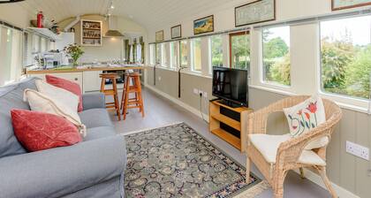 A truly beautiful train conversion, a stone’s throw from the River Test.