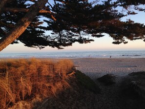 Beach nearby