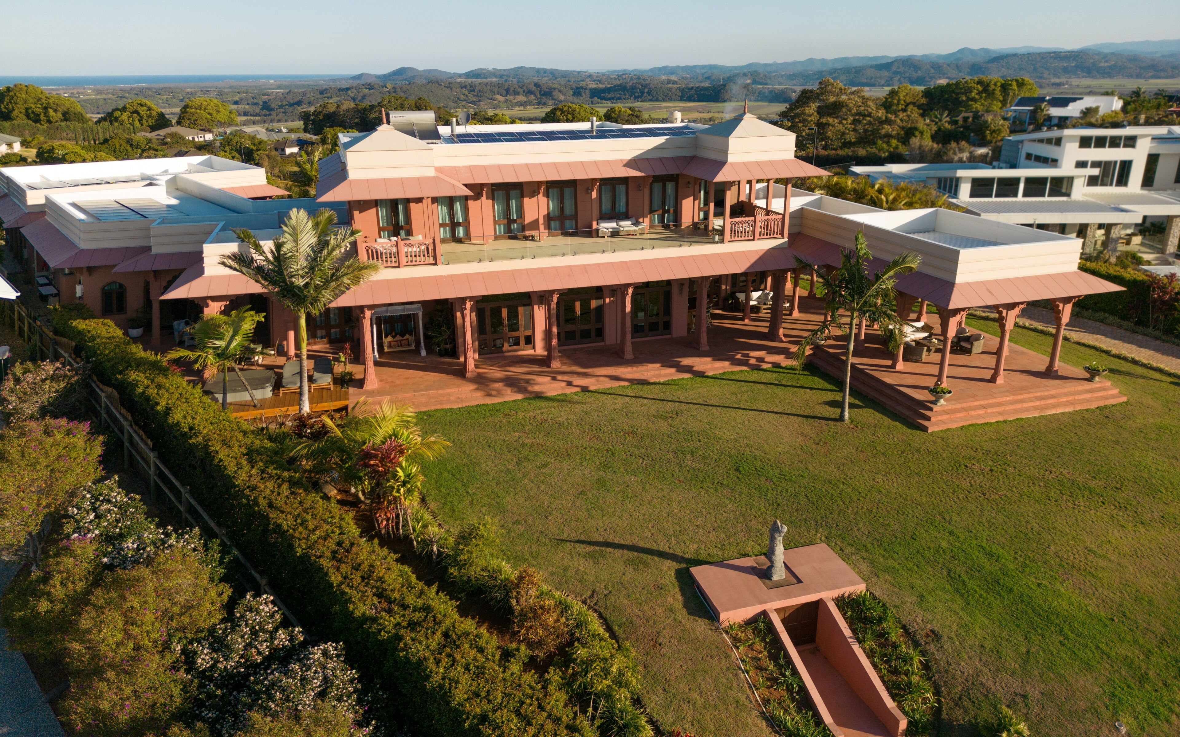 Façade de l’hébergement