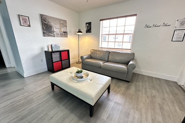 Living Room with Smart TV