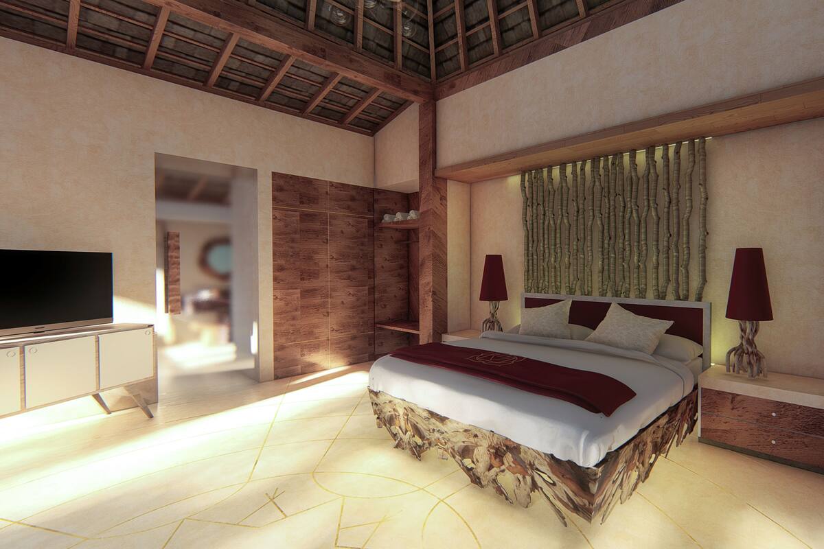 Double Room (Vishuddha) | In-room safe, desk, laptop workspace, blackout drapes