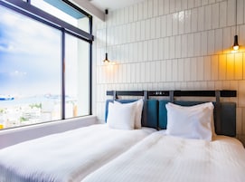 Standard Twin Room, 2 Bedrooms, Non Smoking, City View | Blackout drapes, soundproofing, iron/ironing board, free WiFi