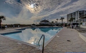 Indoor pool, outdoor pool