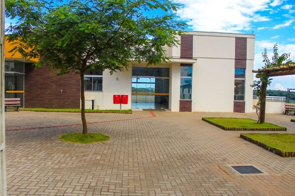 Enceinte de l’hébergement