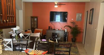 The property I consists of s two bedrooms two bathrooms house located in a quiet and safe neighborhood located in bogue village.