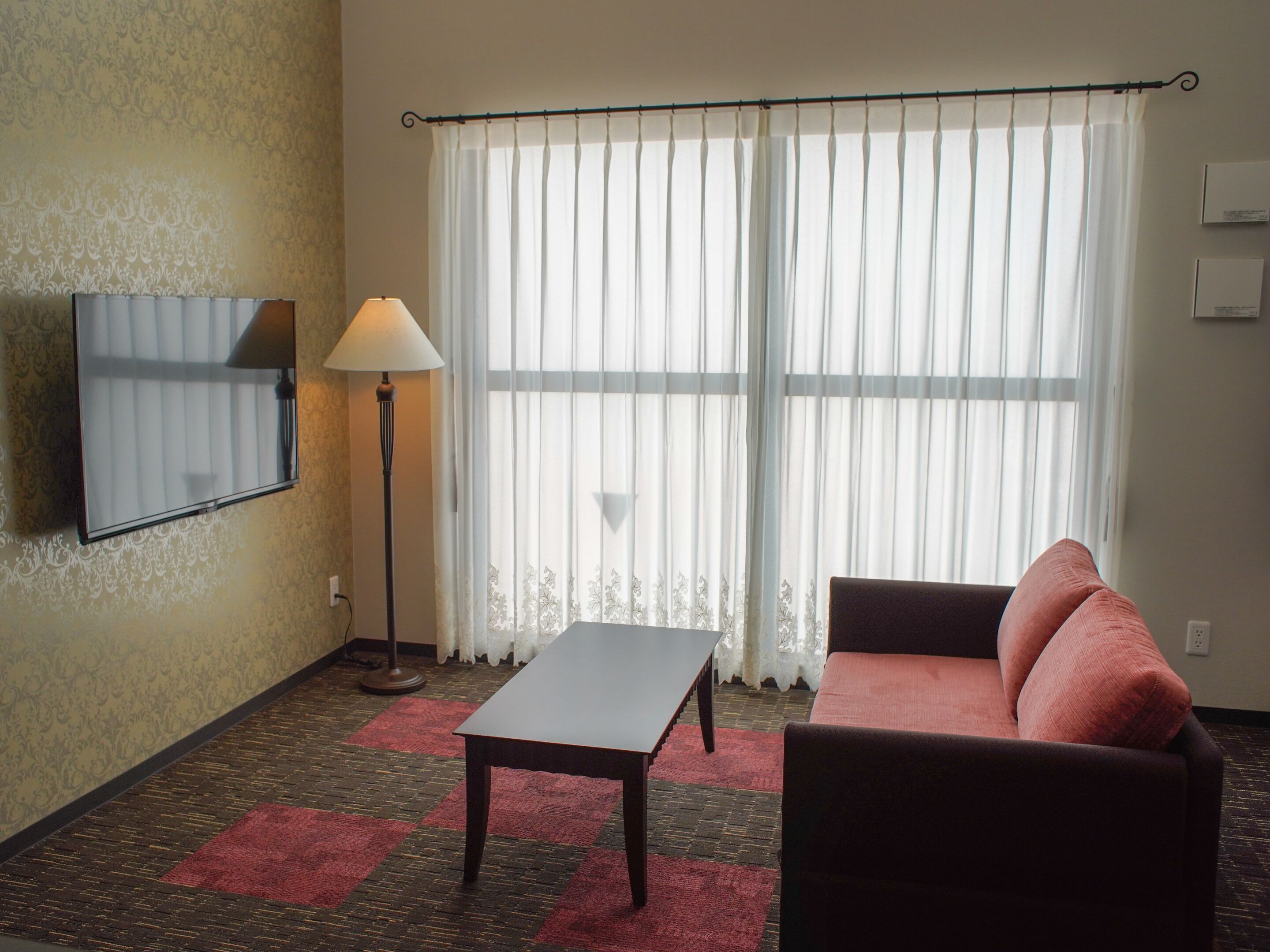 japanese maisonette suite | living area | 50-inch flat-screen tv with digital channels, tv