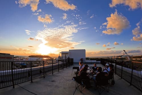 Rooftop terrace
