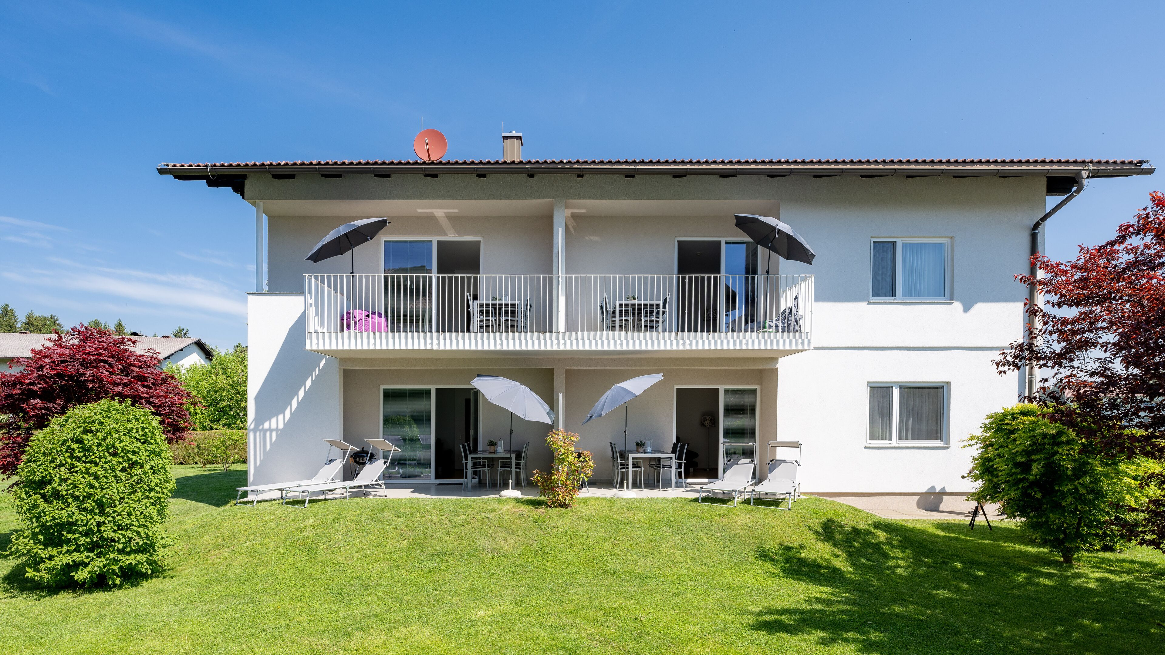 Fassade der Unterkunft