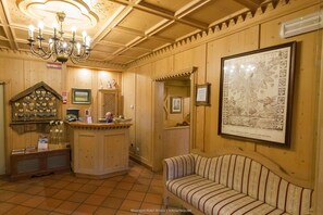 Sala de estar en el lobby