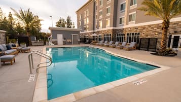 Seasonal outdoor pool