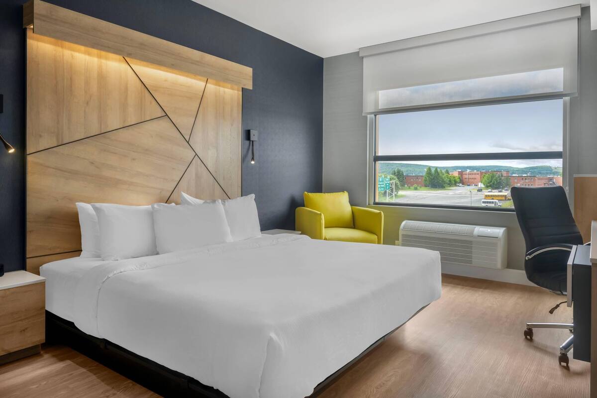 Standard Room, 1 King Bed, Non Smoking | Desk, soundproofing, iron/ironing board, cribs (free)
