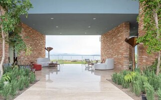 Sala de estar en el lobby