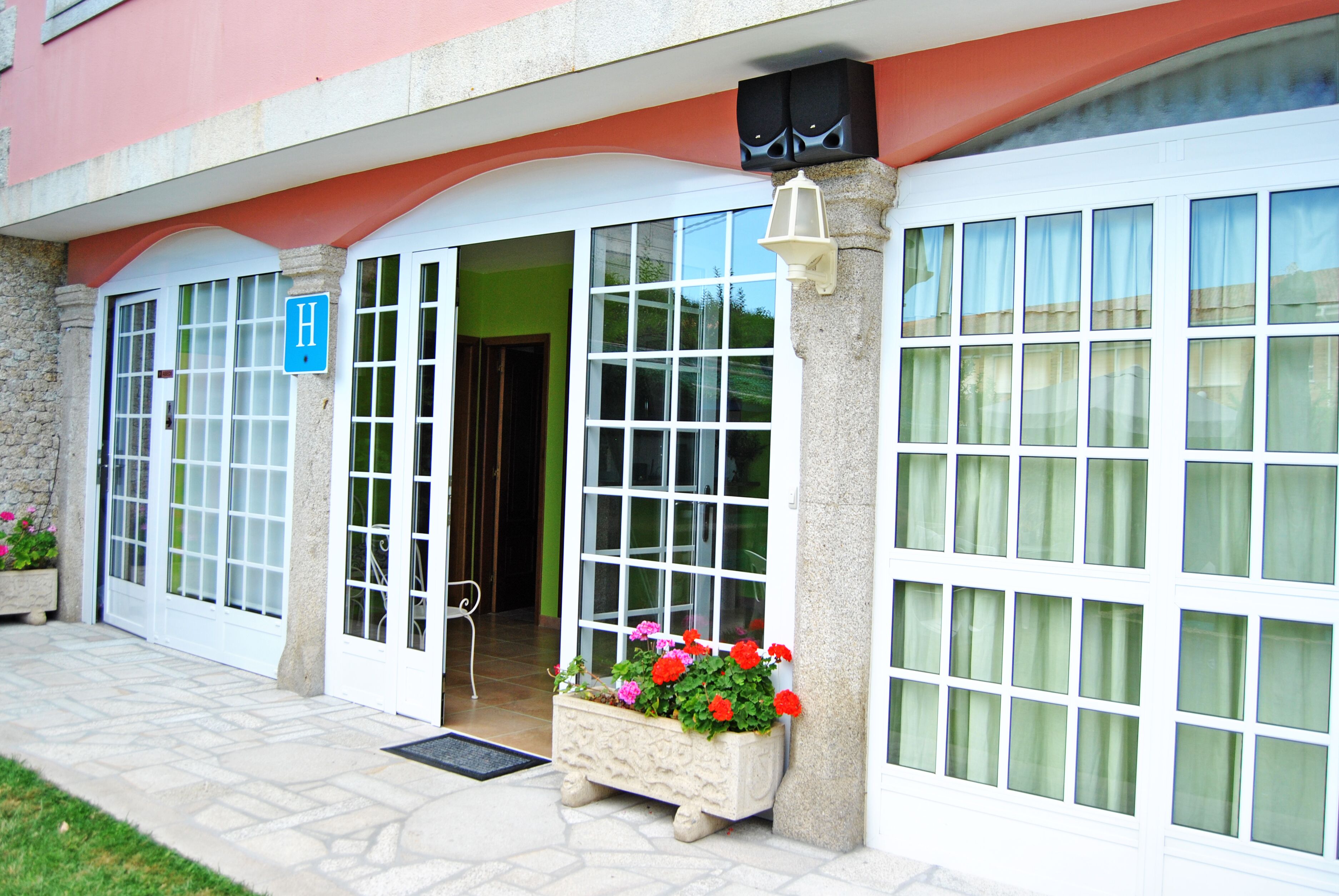 Entrada de la propiedad