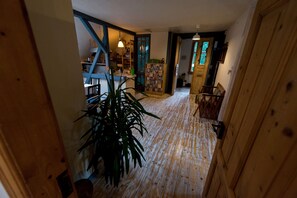 Interior - Landhaus Kunterbunt at the forest and river with chicken and sheep in the Thuringian Forest (Gräfenroda)