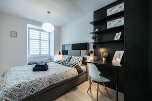 Deluxe-Apartment | 1 Schlafzimmer, individuell dekoriert, individuell eingerichtet