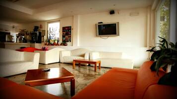Sala de estar en el lobby