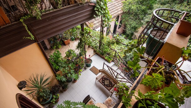 Standard Twin Room | View from room - Lia's Guest House (Tbilisi)