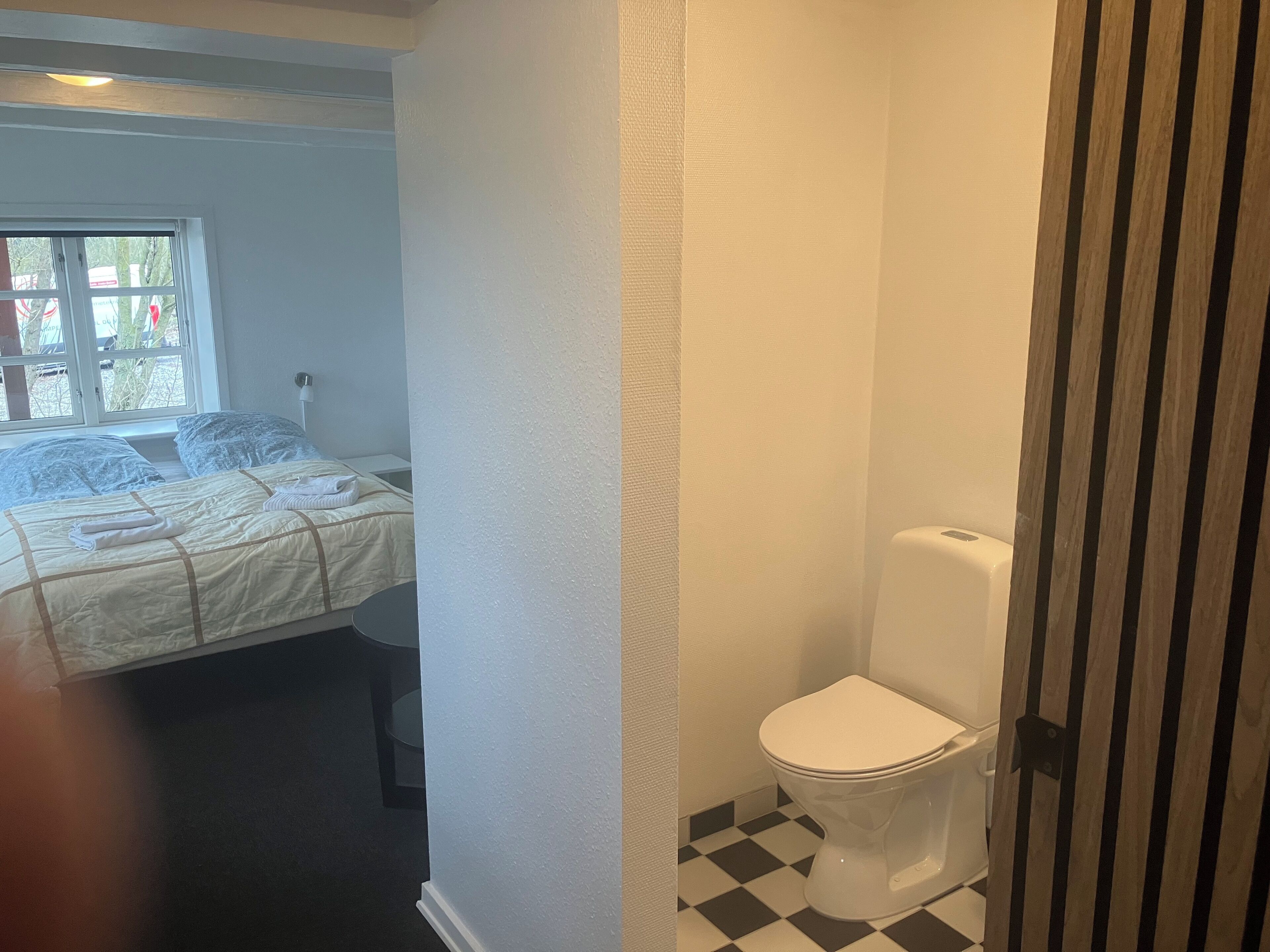 Basic-værelse med 1 dobbeltseng - privat badeværelse