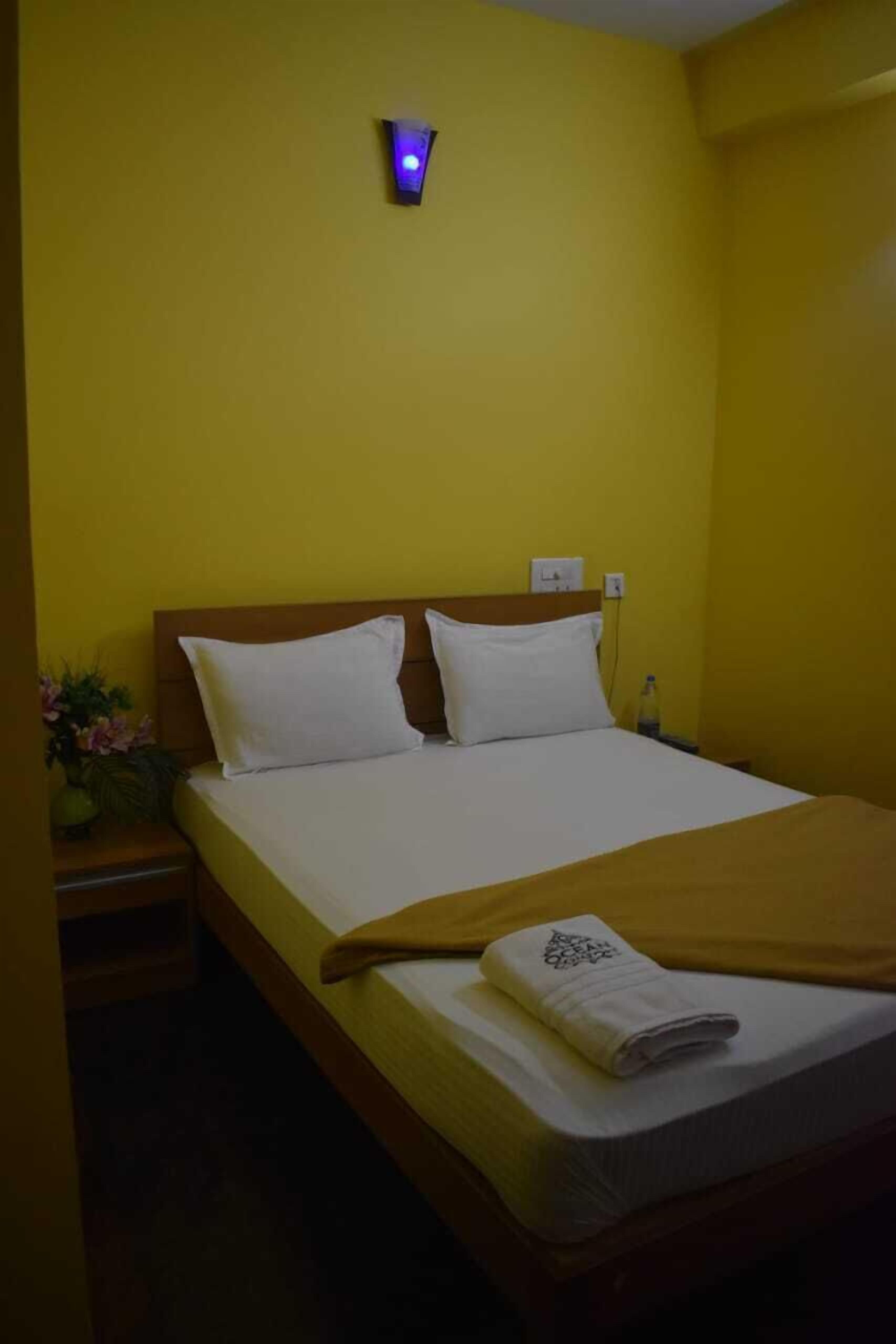 In-room safe, blackout curtains, bed sheets