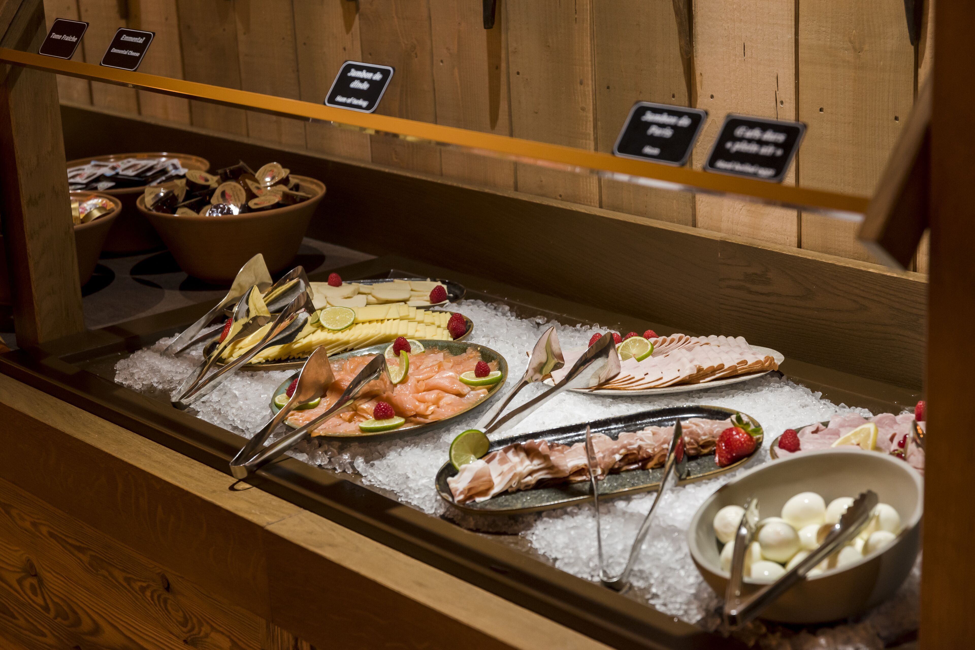 daily buffet breakfast (eur 18 per person)