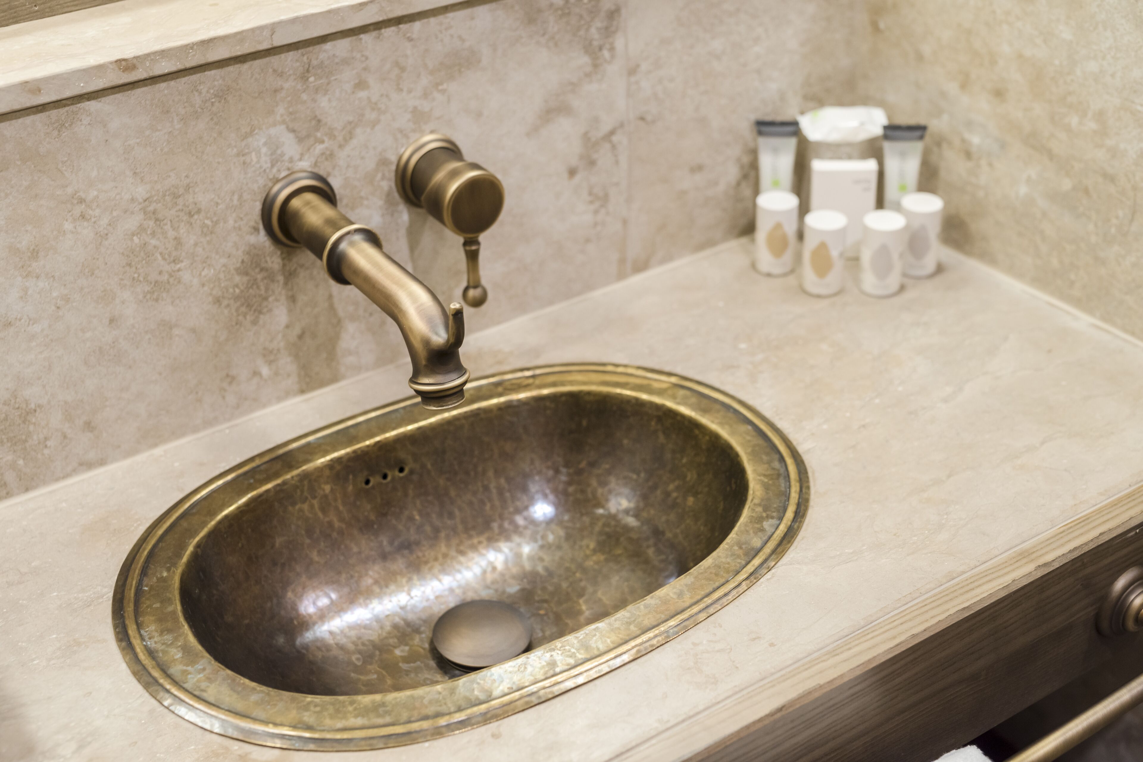 family room | bathroom | shower, rainfall showerhead, free toiletries, hair dryer