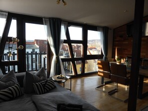 Panoramic Apartment (incl. Cleaning Fee) | Living area
