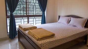 Blackout curtains, wheelchair access