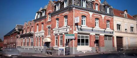 Voorkant van accommodatie