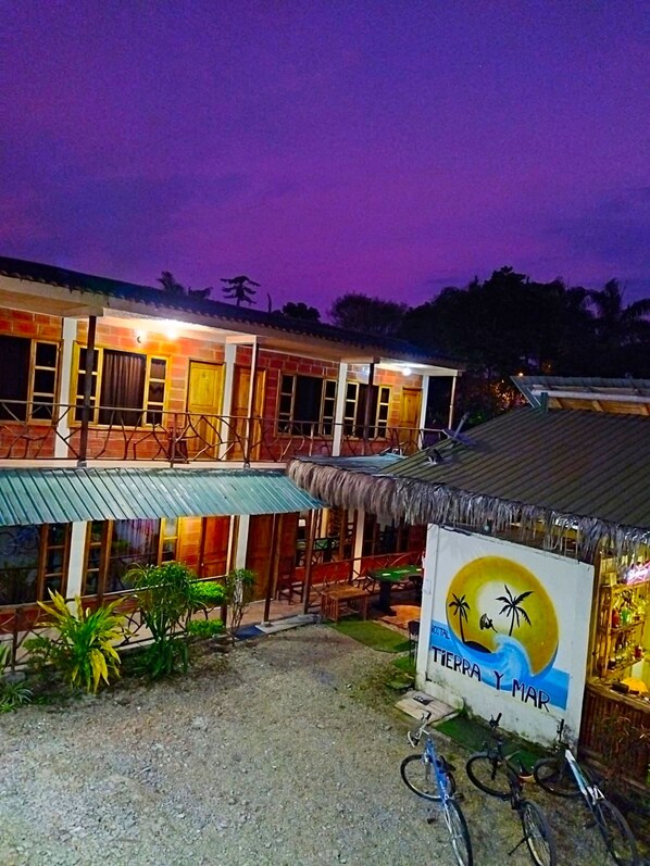 Façade de l’hébergement