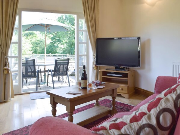 TV, lareira