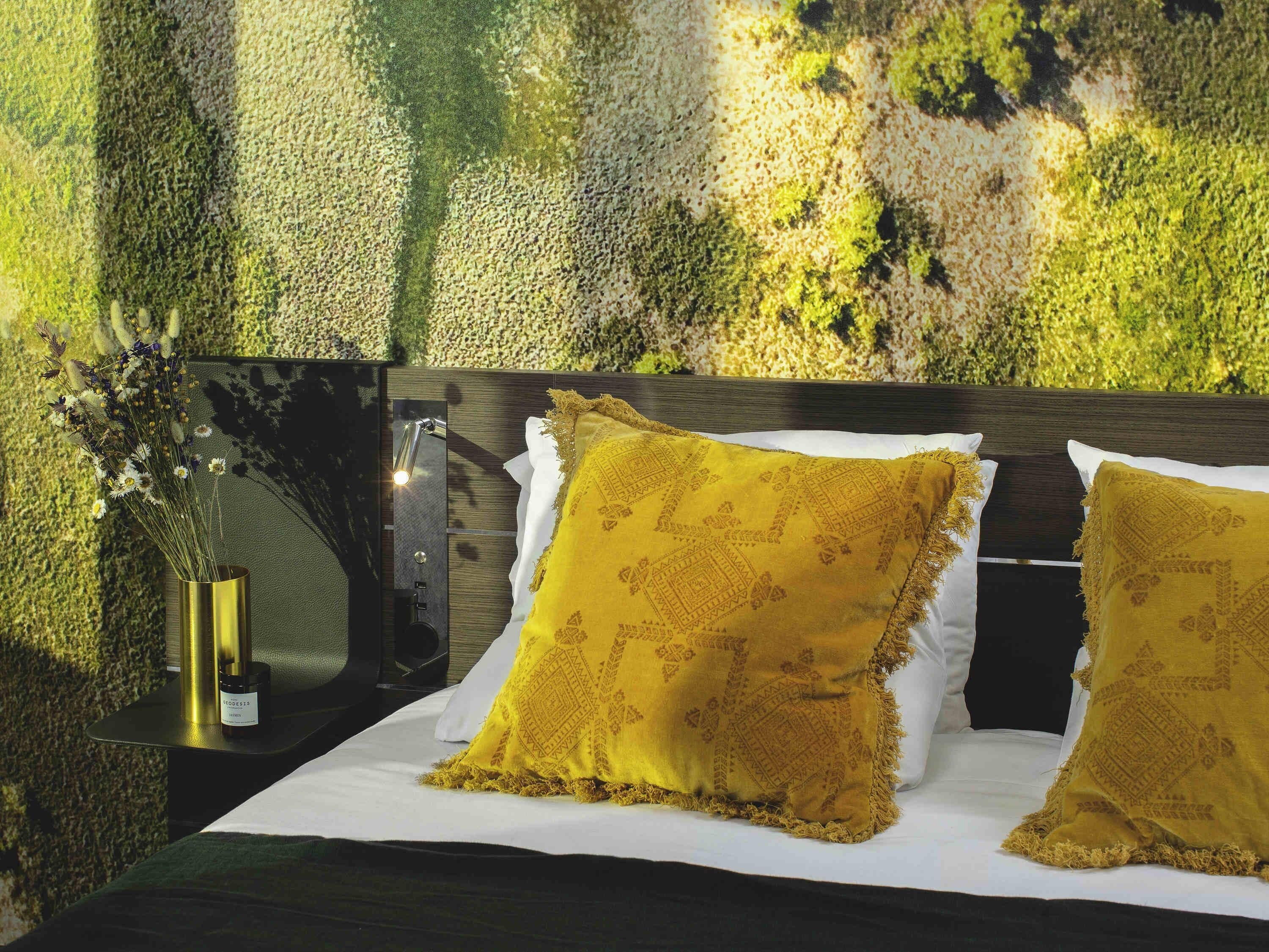 Allergitestet sengetøy, memory foam-senger og safe på rommet